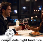 Stocking Stuffers For Men Women Adult, Date Night Food Decision Dice For Girlfriend Boyfriend Husband Wife, White Elephant Gifts For Him Her, Christmas Anniversary Valentines Birthday Gift For Couple