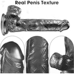 Sex Toys Anal Plug For Beginners, Butt Plug Training For Women, Lesbians, Men, Gay & Couple (7" Black-1)