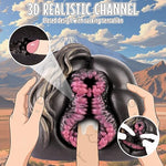 Male Masturbator Horse Pocket Pussy Anime Sex Doll with Dual-Channel, Fantasy Male Stroker Buttock with 3D Vagina Anal Textured Adult Sex Toys for Men, Monster Masturbation Cup