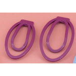 Chastity Clip 2 Pcs, Sissy Cock Cage, Chastity Devices Male Good Concealment, Penis Cage For Men Sm Sex Toys (Purple)