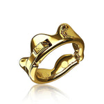 Adjustable Cock Ring Stainless Steel Crown Shape Penis Ring For Delay Ejaculation Lasting Erection Bondage Sex Toys For Men (S)