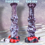 Squirting Horse Dildo 2 Large Knot Suction Cup Strong Ejaculating Toy 10.2 Inch Thick Realistic Soft Silicone Animal Dildo Fake Penis Xl Butt Plugs Adult Lesbian Sex Toy For Woman Men Anal Game