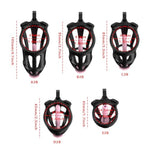 Male Chastity Cock Cage Black Penis Cage Sex Toy Chastity Devices Lock Design Bdsm Toys For Couples Sex (B2B)