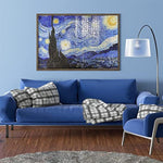Game 1000 Pieces Jigsaw Puzzle For Adult Fine Art Collection Toy -The Starry Night- Homewall Decoration Christmas Gifts Happy New Year