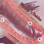 2.15 Inch Diameter Huge Thick Dildo Sex Toy, Realistic Big Silicone Dildos With Strong Suction Cup For Hands-Free And Anal Play, Giant G-Spot Anal Dildo Adult Sex Toys & Games For Men Women Couple