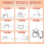 Sex Chair, Multifunction Sex Bench For Sex Position Enhancer, Weightless Riding Sex Stool With Elastic Bouncing Mount Sex Seat, Novelty Adult Toys Sex Furniture For Bedroom Games