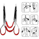 Bdsm Adult Sex Swing, Soft Adult Sex Toys & Games Sex Sling With Adjustable Straps, Sex Swing For Door & Ceiling, Adult Couples Sex Toys For Kinky, Sex Position Bondage Restraints, Holds Up To 200Lbs