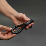 Adjustable Maxpr Ring | Cock Ring | Fda Registered | Soft Elastomer | Comfortable Fit | One Size Fits All | Enhances Intimacy | Last Longer, Get Harder | Penis Ring | Adult Toy | Black/Blue
