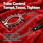 Metal Clit Vaginal Clamps Pussy Spreader for Intimate BDSM Play Kink Toys