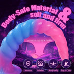 Anal Sex Toys Monster Dildo - 9.4" Long Butt Plug, Anal Toy For G-Spot And Prostate Massager, Anal Plug With Strong Suction Cup, Luminous Fantasy Dildo For Men And Women