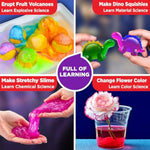 Super Science Kit For Kids Ages 8-12 | Chemistry Set, Stem Toy With 100+ Experiments & Geyser Tube Ideas For Boys & Girls 8+ Years Old | Learning & Educational Projects
