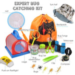 Outdoor Explorer Kit & Bug Catcher Kit With Binoculars, Compass, Magnifying Glass, Critter Case And Butterfly Net Great Toys Kids Gift For Boys & Girls Age 3-12 Year Old Camping Hiking