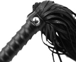 Leather Hand Paddle Whip – Short Studded BDSM Spanking Paddle for Role Play & Bondage