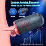 Toys For Men, 3In1 Male Masturbator Penis Vibrator 10 Vibrating & 3 Rotating Stroker & 360° Mouth Expansion Wrapping, Adult Toy For Training & Increase Endurance, Sex Machine