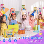 24-Pack Rainbow Scratch Art Kit for Kids, Party Favors for 4-8-12 Year Olds