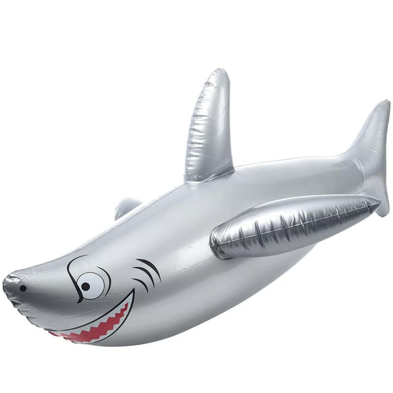 Shark Inflate 40 Inch 1 Pc Inflatable Tropical Pool Toy Party Decoration Vb