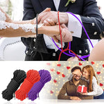 Bdsm Shibari Bondage Sex Rope - Bdsm Kit Adult Bondage Restraints Set Sex Toys For Women & Couples, 32 Feet 8Mm (Red, Black)