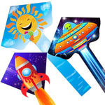 S For Kids & Adults Easy To Fly, Large Kite For Adults,Beginner Kite For Kids Ages 4-8, 8-12, Perfect For Beach Trip And Family Activities