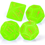 Glow-In-The-Dark Sex Dice Games For Adults Couples, Date Night Dice, 96 Foreplay Suggestions, 36 Sexual Positions