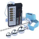 Anal Butt Plug Silicone Inserting Toys Sex Toys Electric Shock Metal Thread Anal Butt Plug Electro Power Box Massager Toys For Beginners And Advanced Users