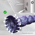 8.4" Monster Knot Dildo - Big Dragon Fantasy Dildo With 3 Dog Knots, Giant Anal Dildo With Strong Suction Cup, Thick G-Spot Stimulation Dildo For Men And Women