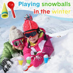 16 Pcs Plastic Ice Cream Cones Cups Ice Cream Scoop Set Snow Toys For Kids Children Outdoor Indoor Winter Play Toys For Girls Boys