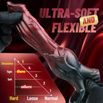 Monster Cock Sleeve with Penis Ring for Men Male Sex Toys