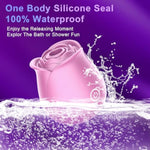 Rose Sex Toy For Women, Sucking Vibrator, Clitoral Nipple Stimulator,10 Sucking Modes With Vibrating,G-Spot Rose Sucker, Adult Toy For Women Female Adult Sex With Magnetic Charger (Pink)