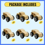 12 PCS Monster Truck Party Favors DIY Wooden Truck Craft Kit for Kids Birthday Party Decorations