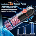 Male Masturbator Penis Pump - Male Sex Toys For Men With Upgrade 12 S Vacuum Pump & 7 Thrusting Rotating Vibrating Sucking Licking Lcd Adult Toys Mens Sex Toys Pumps & Enlargers
