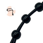 3Pcs Adjustable Cock Ring Set Male Rings Basic Penis Ring Sex Toys, Silicone Male Cock Ties String With Adjustable Beads Longer Harder Stronger Erection Sex Products (Black)