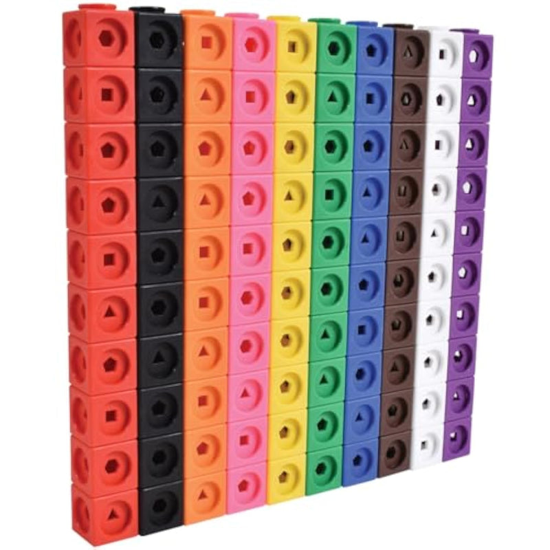 Math Cubes Set Of 100 Math Manipulatives Classroom Learning Supplies, Homes