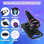 Sex Machine Dildo Machine Remote Control Thrusting Dildo Machine With 8 Attachments 3Xlr Connector, Automatic Sex Machines For Women, Adult Sex Toy With Suction Cup Adapter
