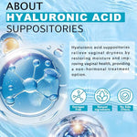 20MG Hyaluronic Acid Vaginal Moisturizers Suppositories 12 Inserts