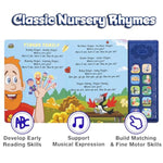 Sound Book - Interactive Sing Along Books For Toddlers 10 Button Musical Learning Toys, Talking Books For Kids With Ocean Songs Educational Gifts For Boys & Girls (Classic Nursery)