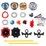 Bey Battling Top Burst Gyro Toy Set 4 Spinning Tops 2 Launchers Combat Battling Game With Portable Storage Box Gift For Kids Children Boys
