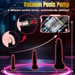 Automatic Male Masturbator Cup Sex Toys For Men With 9 Thrusting & 9 Rotating & 4 Suction Modes-3D Realistic Textured Vagina Hands Free Pocket Pussy Deep Blowjob Stroker For Male Masturbation
