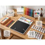 9x12 Kids Art Sketchbook Drawing Pad with 100 Sheets Fine-Textured Matte Paper