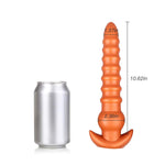Super Long Anal Beads, Liquid Silicone Thread Anal Plugs G-Spot Dildo Vaginal Stimulation Prostate Massage For Men Women Couple (M)