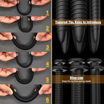 Urethral Sounds Penis Plug Silicone Screw & Hardware Nail Dilator Flexible Masturbation Rod 6 Pcs Set Trainer Kit For Men