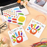 36 Set Five-Finger Prayer Bible Craft Kit with Handprint Stickers
