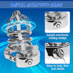 Chastity Cage With New Concealed Lock Design Adjustable Breathable Chasity Device Adult Sex Toy 3D Printed Cock Cages Penis Sm Bondage For Mens (Zc-068)