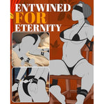 Queen Size Bed Bondage & Cock Ring Penis Vibrator