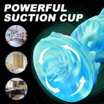 13 Inch Think Fantasy Monster Knot Dildo With Suction Cup, 12" Soft Silicone Realistic Giant G-Spot Dog Dildos With 4 Knots, Large Xl Xxl Horse Wolf Prostate Dildo Anal Butt Plug Sex Toy For Men Women