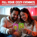 Couples Conversation Games For Date Night - Fun Cards With 500+ Questions - Perfect Icebreaker For Adults & Date Night Games For New Or Married Couples - Premium Version