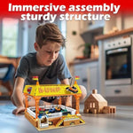 Bumper-Cars Building Set, Toys For Boys Electric Control Race Car, City Amusement Park Construction, Birthday For Adult Teen Girl Kid Age 8+, Architecture Theme Display 1840Pcs