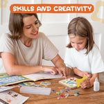 2 Sets Ceramic Mosaic Coaster Craft Kits with Tools & Materials