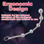 Adult Sensory Toys Expanding Butt Toys With Anal Beads 25Mm Stainless Steel Anales Plug For Men Women Sm Anal Sex Toy (3Balls)