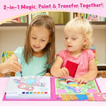 Magical Pony Water Coloring Book with Shimmer Art