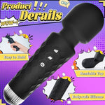 Sex Toys Vibrator Dildo For Women - Personal Wand Massager Vibrators, Usb Rechargeable Vibrating Clitoral Stimulator Sex Toys For Pleasure, 10 Vibration Waterproof Adult Sex Toy For Couples